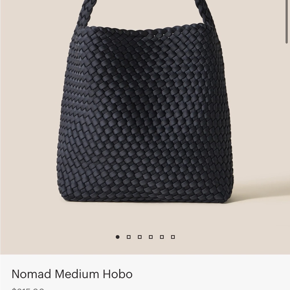 Naghedi Nomad Medium Hobo Bag - Onyx (Black)